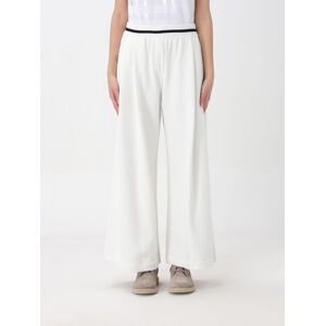Trousers BRUNELLO CUCINELLI Woman colour White - Size: L - female