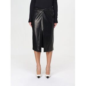 Skirt SAINT LAURENT Woman color Black - Size: 34 - female