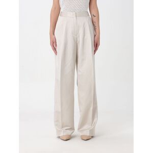 Trousers CALVIN KLEIN Woman colour Beige - Size: 38 - female