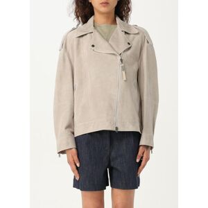 Jacket BRUNELLO CUCINELLI Woman color Grey - Size: 46 - female