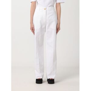 Trousers PATOU Woman colour White - Size: 34 - female