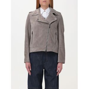 Jacket BRUNELLO CUCINELLI Woman color Grey - Size: 40 - female