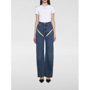 Pro-Ject Jeans Y/PROJECT Woman color Denim - Size: 26 - female