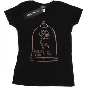 Disney Princess Womens/Ladies Princess Rose Gold Cotton T-Shirt