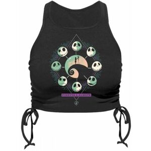 Nightmare Before Christmas Womens/Ladies Mystic Night Ruched Side Tank Top