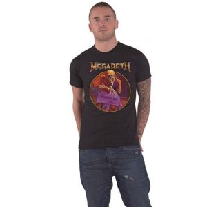 Megadeth Unisex Adult Peace Sells Track List Back Print T-Shirt