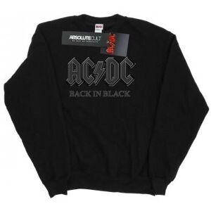 AC/DC Womens/Ladies Back In Black Sweatshirt