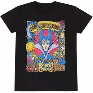 Disney Unisex Adult Let Chaos Reign Maleficent T-Shirt