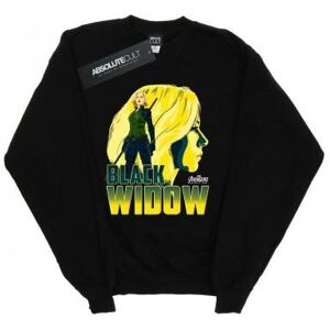 Marvel Womens/Ladies Avengers Infinity War Black Widow Character Sweatshirt