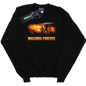 Marvel Womens/Ladies Black Panther Wakanda Forever Sweatshirt