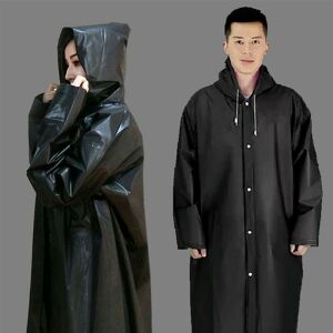 Industrial Commercial Giants Women,Men,Waterproof Jacket Thick PVC Raincoat Rain Coat Hooded Poncho Rainwear