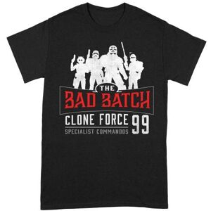 Pertemba FR - Apparel Star wars: The Bad Batch Unisex Adult Clone Force 99 T-Shirt