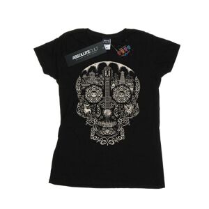 Disney Womens/Ladies Coco Skull Mono Pattern Cotton T-Shirt