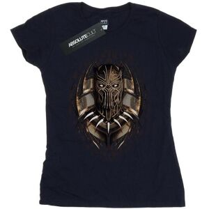 Marvel Womens/Ladies Black Panther Gold Killmonger Cotton T-Shirt