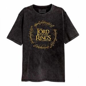 Lord Of The Rings Unisex Adult Gold Foil T-Shirt