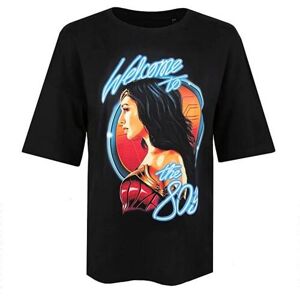 Wonder Woman Womens/Ladies Welcome To The 80s Oversized T-Shirt