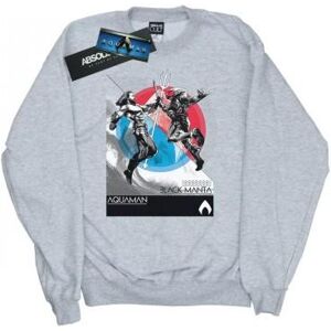 DC Comics Womens/Ladies Aquaman Vs Black Manta Sweatshirt