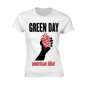Green Day Womens/Ladies American Idiot Heart T-Shirt
