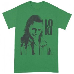 Pertemba FR - Apparel Loki Unisex Adult Headshot T-Shirt