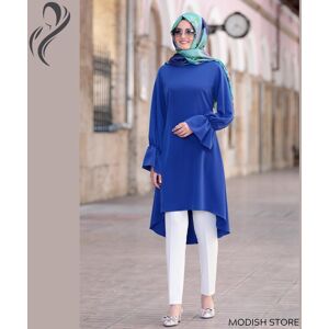 Prien Women's Tunic High Quality Muslim Islamic Tunic Special Design Made In Turkey Dubai Arabic Pleated Sleeve Blouse