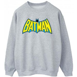 Batman Womens/Ladies Retro Logo Heather Sweatshirt