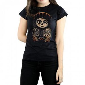 Coco Womens/Ladies Poster Miguel Face Cotton T-Shirt