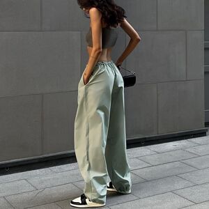 Elberta Cargo Pants Y2K Clothes Loose Drawstring Low Waist Joggers Trousers Women Casual Outfits Streetwear Baggy Wide Leg Sweatpants