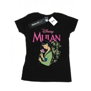 Disney Womens/Ladies Mulan Pink Magnolia Cotton T-Shirt