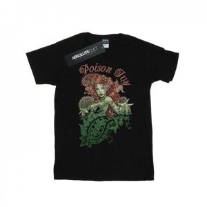 DC Comics Womens/Ladies Poison Ivy Paisley Cotton Boyfriend T-Shirt