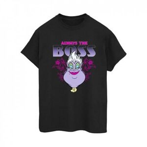Disney Womens/Ladies Villains Ursula Always The Boss Cotton Boyfriend T-Shirt