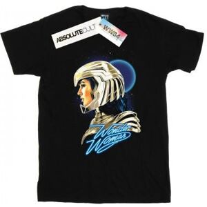 DC Comics Womens/Ladies Wonder Woman 84 Retro Gold Helmet Cotton Boyfriend T-Shirt