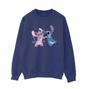 Disney Womens/Ladies Lilo & Stitch Kisses Sweatshirt