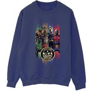 DC Comics Womens/Ladies Black Adam JSA Gold Badge Sweatshirt