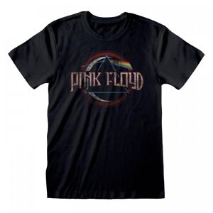Pink Floyd Unisex Adult Dark Side Of The Moon Circle T-Shirt