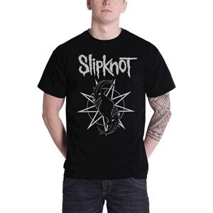 Slipknot Unisex Adult Goat Star Logo T-Shirt