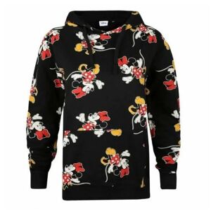 Disney Womens/Ladies Strides Minnie Mouse All-Over Print Hoodie