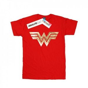 DC Comics Womens/Ladies Wonder Woman 84 Gold Emblem Cotton Boyfriend T-Shirt