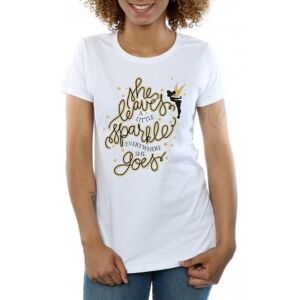 Disney Womens/Ladies Tinkerbell Stars Cotton T-Shirt