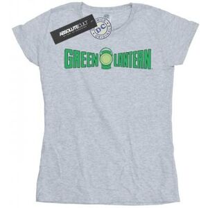 DC Comics Womens/Ladies Green Lantern Text Logo Cotton T-Shirt