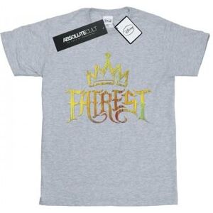 Disney Womens/Ladies The Descendants Fairest Gold Cotton Boyfriend T-Shirt