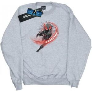 DC Comics Womens/Ladies Aquaman Black Manta Flash Sweatshirt