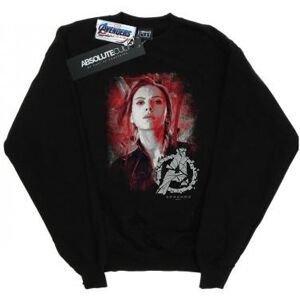 Marvel Womens/Ladies Avengers Endgame Black Widow Brushed Sweatshirt