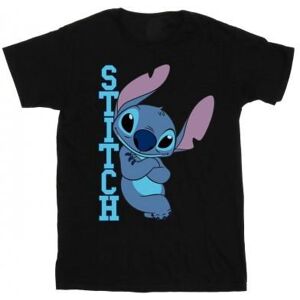 Disney Womens/Ladies Lilo And Stitch Posing Cotton Boyfriend T-Shirt