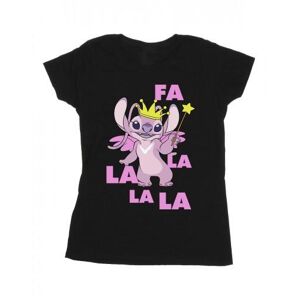 Disney Womens/Ladies Lilo & Stitch Angel Fa La La Cotton T-Shirt