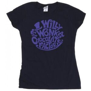 Pertemba FR - Apparel Willy Wonka & The Chocolate Factory Womens/Ladies Typed Logo Cotton T-Shirt