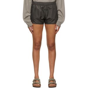 Fear of God ESSENTIALS Black Nylon Shorts  - Iron - Size: Medium - female