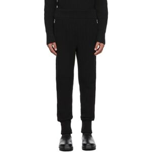 Moncler Genius 6 Moncler 1017 ALYX 9SM Black Rib Knit Lounge Pants  - 999 BLACK - Size: Large - male