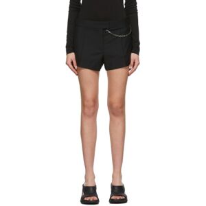 Givenchy Black Chain Shorts  - 001 Black - Size: IT 38 - female