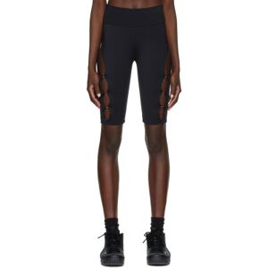 Rui SSENSE Exclusive Black Cut-Out Bike Shorts  - Black - Size: Large - female