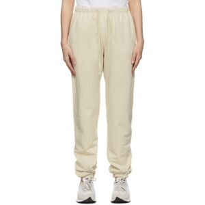 Museum of Peace & Quiet Beige Logo Lounge Pants  - Cream - Size: Extra Large - female